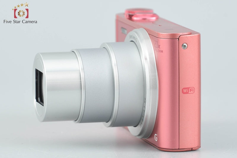 SONY Cyber-shot DSC-WX350 Pink 18.2 MP Digital Camera [Japanese Language Only]