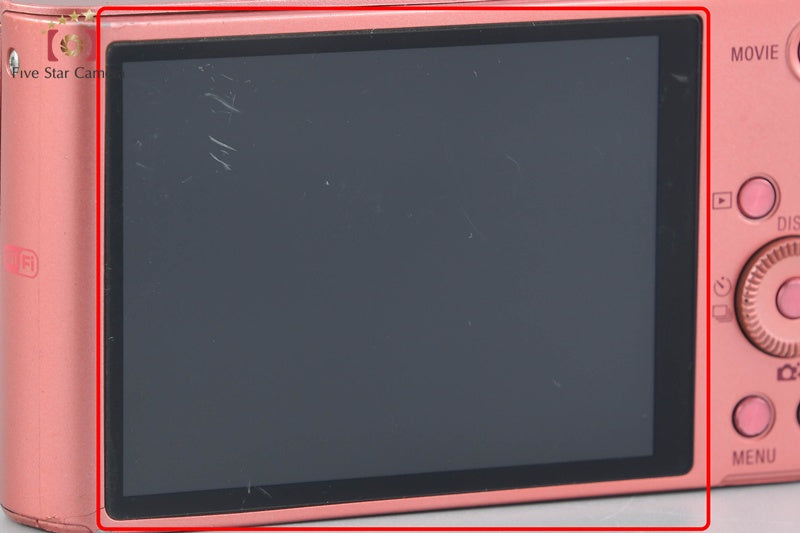 SONY Cyber-shot DSC-WX350 Pink 18.2 MP Digital Camera [Japanese Language Only]