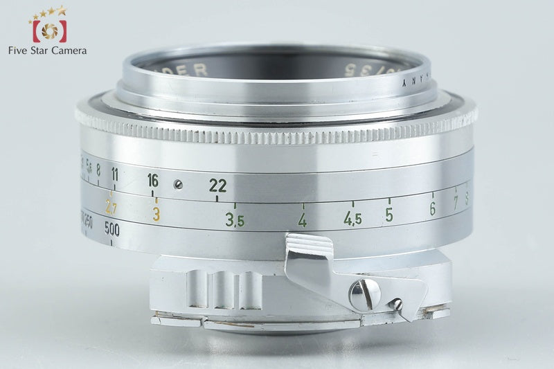 Voigtlander Skoparon 35mm f/3.5 for Prominer