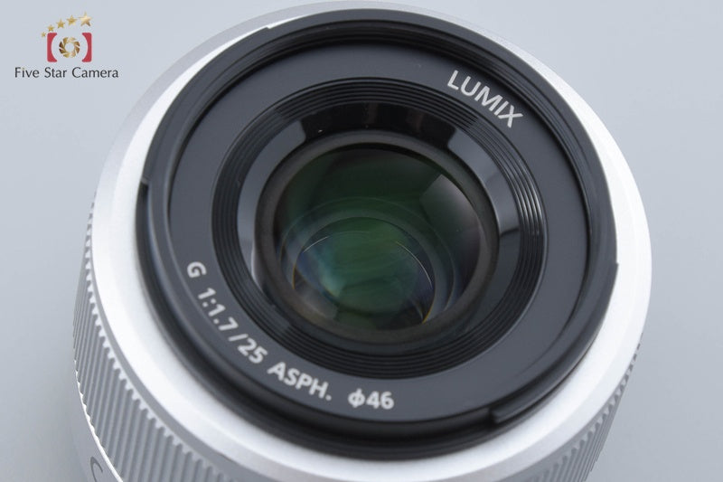Panasonic LUMIX G 25mm f/1.7 ASPH. H-H025 Silver