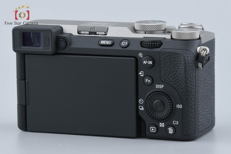 SONY α7C II ILCE-7CM2 Silver 33.0 MP 28-60 Lnes w/ Box [Japanese Language Only]