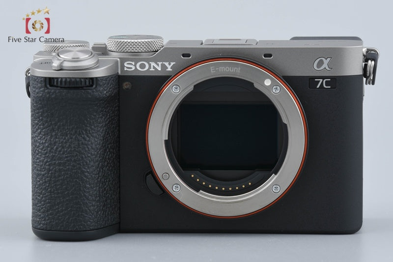 SONY α7C II ILCE-7CM2 Silver 33.0 MP 28-60 Lnes w/ Box [Japanese Language Only]