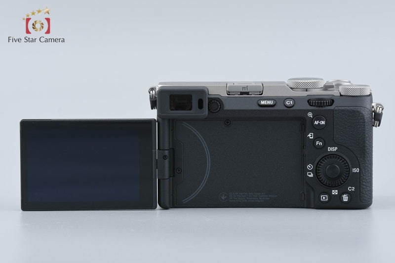 SONY α7C II ILCE-7CM2 Silver 33.0 MP 28-60 Lnes w/ Box [Japanese Language Only]