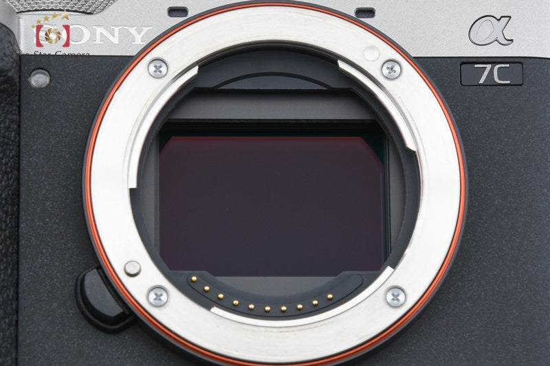SONY α7C II ILCE-7CM2 Silver 33.0 MP 28-60 Lnes w/ Box [Japanese Language Only]