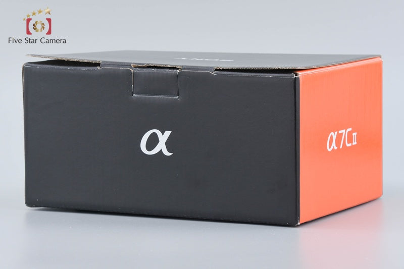 SONY α7C II ILCE-7CM2 Silver 33.0 MP 28-60 Lnes w/ Box [Japanese Language Only]