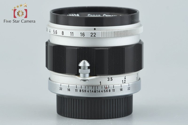 Canon 50mm f/1.4 L39 Leica Thread Mount Lens