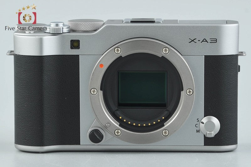 Fujifilm X-A3 Silver 24.2 MP Digital Camera XC 16-50mm Lens w/ Box