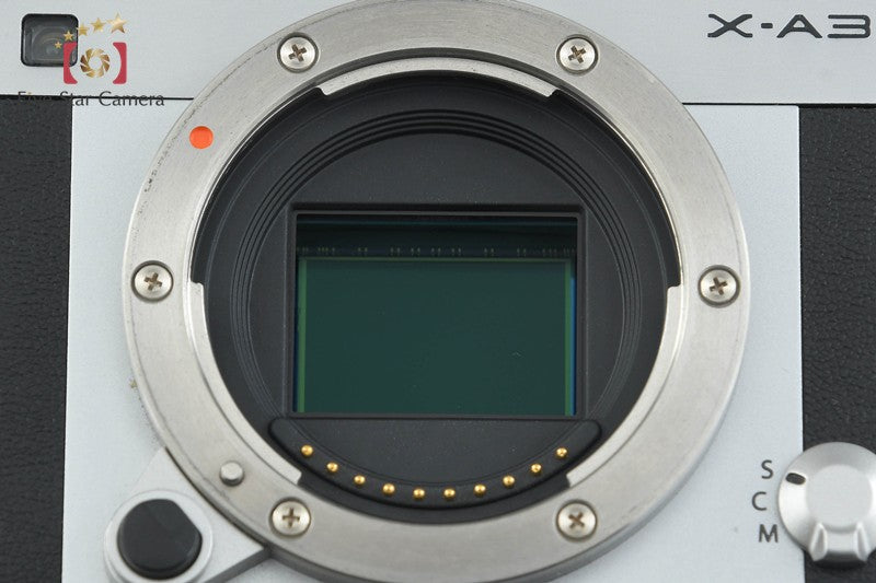 Fujifilm X-A3 Silver 24.2 MP Digital Camera XC 16-50mm Lens w/ Box