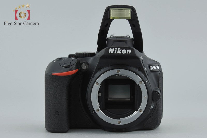 Count 2,116 Nikon D5500 Black 24.2 MP DSLR 18-55 55-300 Lenses