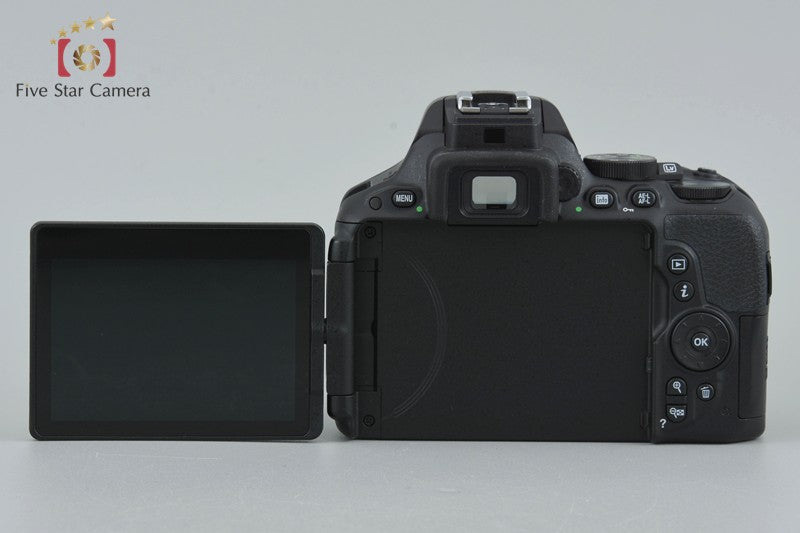 Count 2,116 Nikon D5500 Black 24.2 MP DSLR 18-55 55-300 Lenses