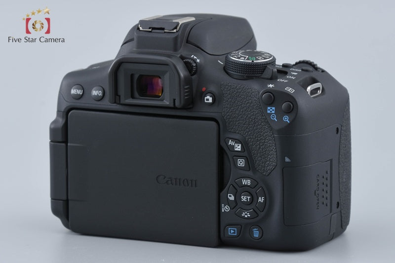 Canon EOS Kiss X8i / Rebel T6i / 750D 24.2 MP EF-S 18-55 55-250 Lenses