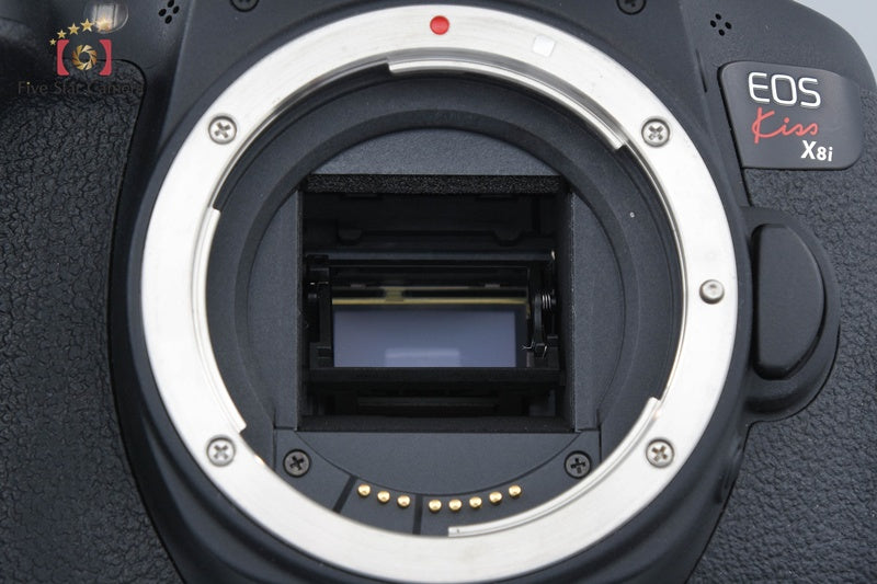 Canon EOS Kiss X8i / Rebel T6i / 750D 24.2 MP EF-S 18-55 55-250 Lenses