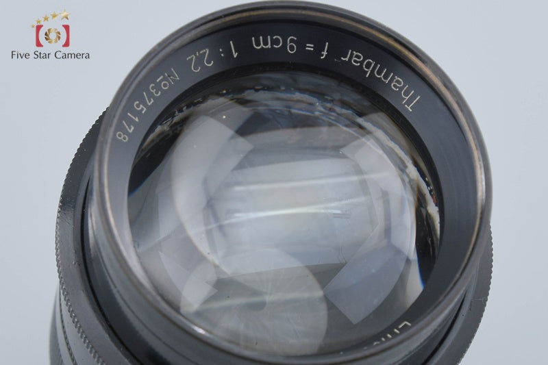 Rare!! Leica Thambar 90mm f/2.2 L39 Leica Thread Mount Lens