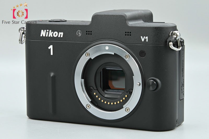 Count 1,736 Nikon 1 V1 Black 10.1 MP Digital SLR Camera [Near Mint]