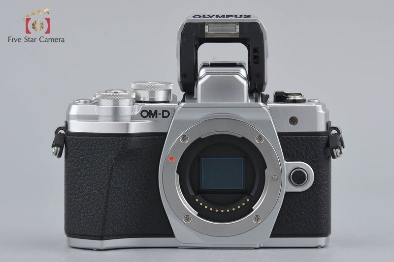 "Count 4,297" Olympus OM-D E-M10 Mark III Silver 16.1 MP Digital Camera Body