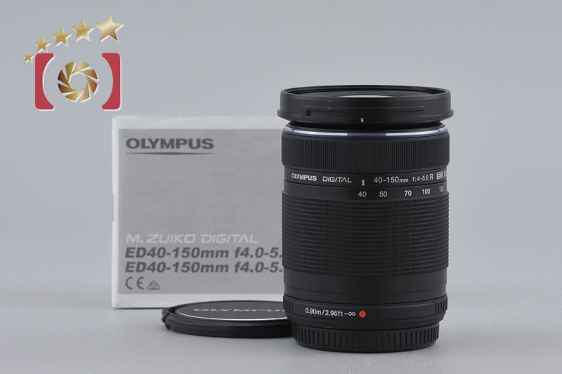Olympus M.ZUIKO DIGITAL ED 40-150mm f/4-5.6 R Black