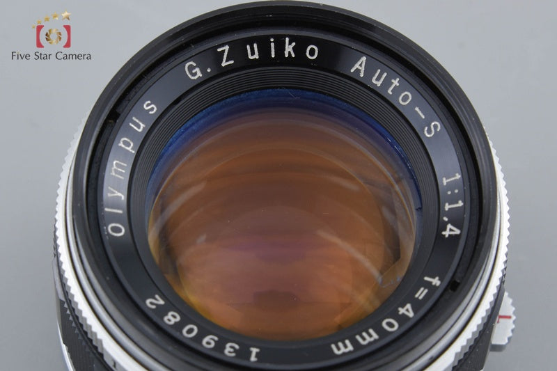 Olympus G.ZUIKO AUTO-S 40mm f/1.4 for PEN FT / FV / F