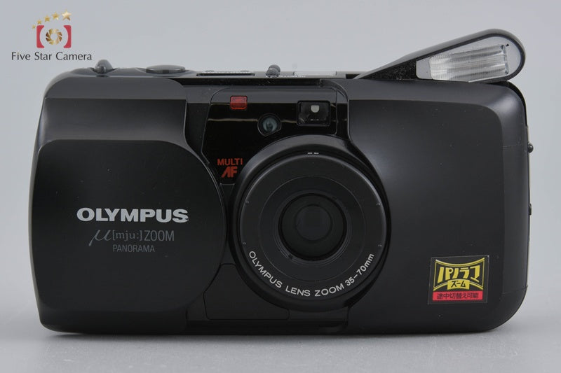 Olympus μ[mju:] ZOOM PANORAMA 35mm Point & Shoot Film Camera