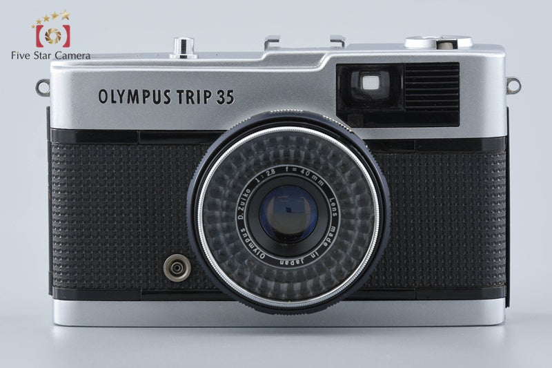 Olympus TRIP 35 Silver 35mm Point & Shoot Film Camera