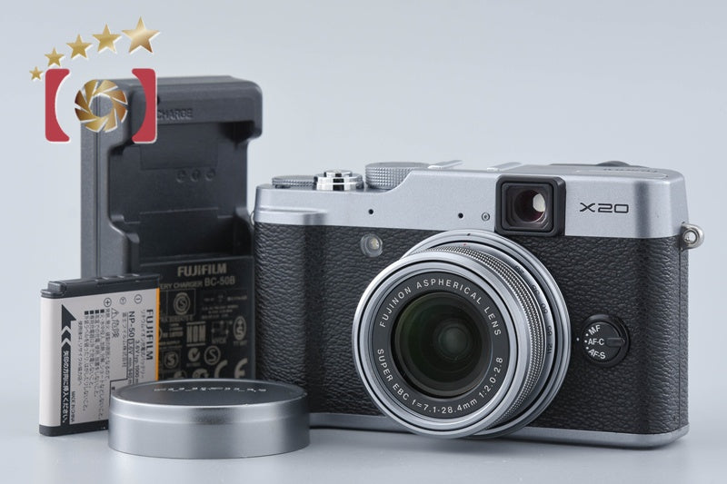 Fujifilm X20 Silver 12.0 MP Digital Camera