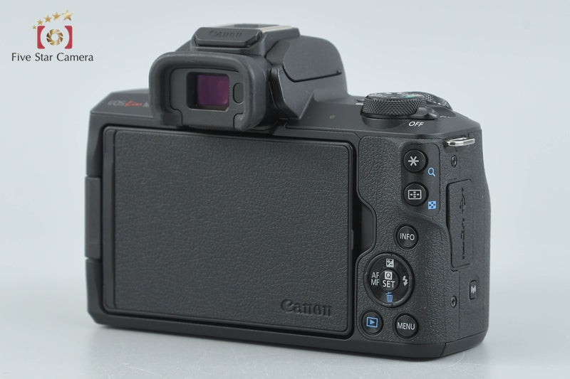 "Shutter count 3,000" Canon EOS Kiss M / M50 Black 24.0 MP 15-45 IS STM Lens