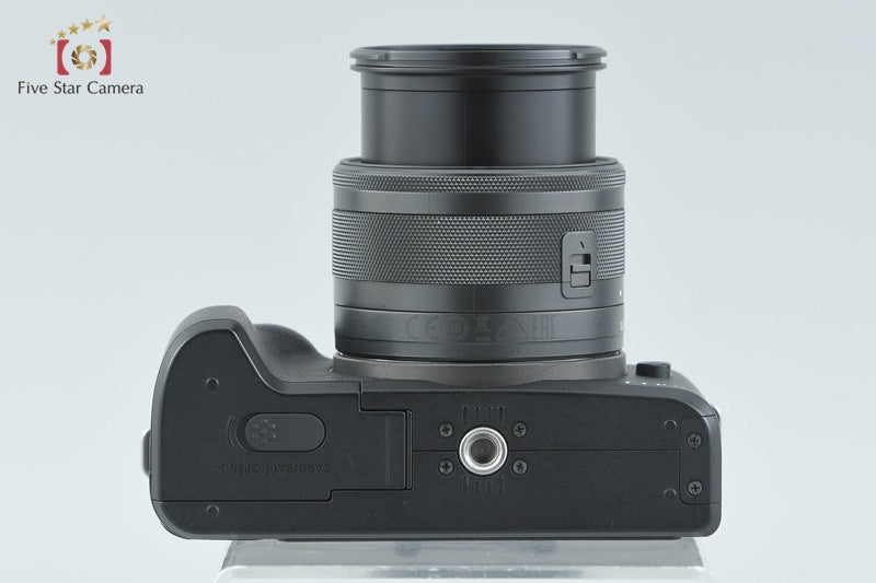 "Shutter count 3,000" Canon EOS Kiss M / M50 Black 24.0 MP 15-45 IS STM Lens