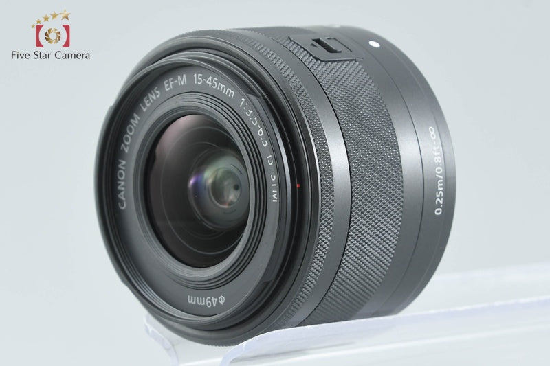 "Shutter count 3,000" Canon EOS Kiss M / M50 Black 24.0 MP 15-45 IS STM Lens