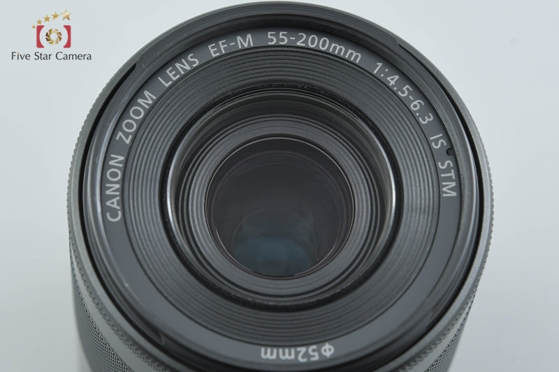 Canon EF-M 55-200mm f/4.5-6.3 IS STM Black