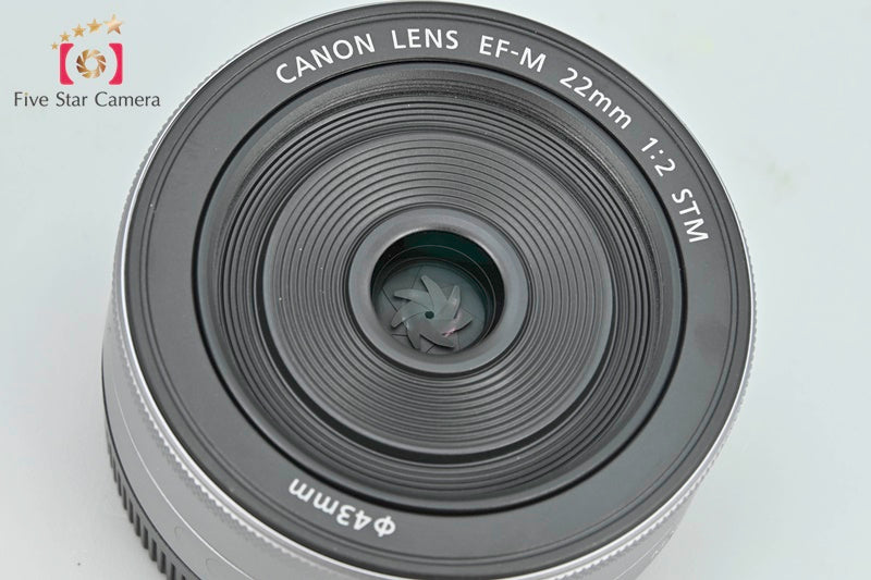 Canon EF-M 22mm f/2 STM Silver [Excellent]