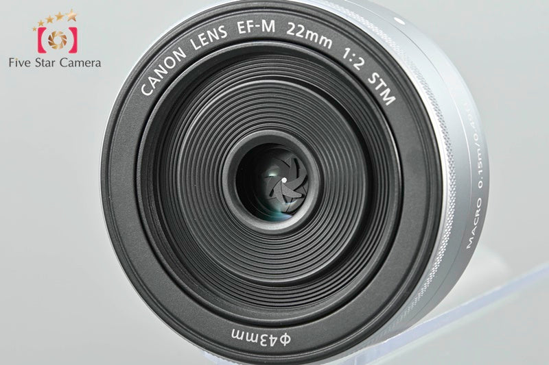 Canon EF-M 22mm f/2 STM Silver [Excellent]