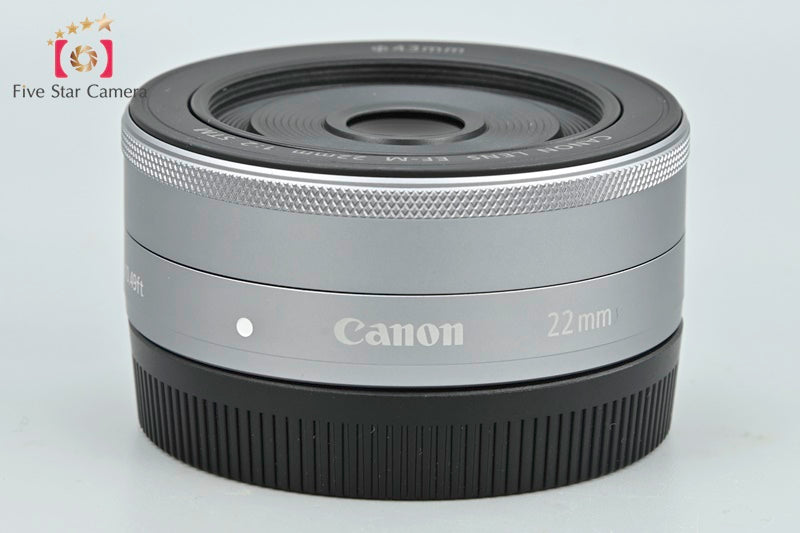 Canon EF-M 22mm f/2 STM Silver [Excellent]