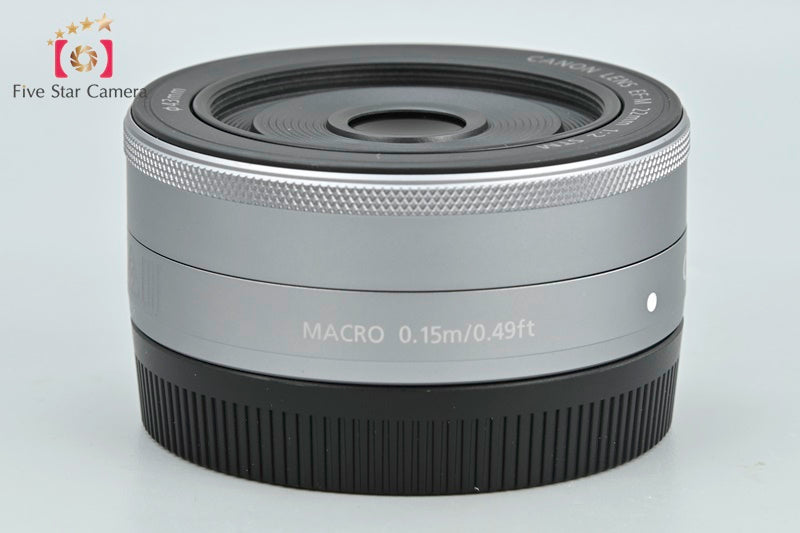 Canon EF-M 22mm f/2 STM Silver [Excellent]
