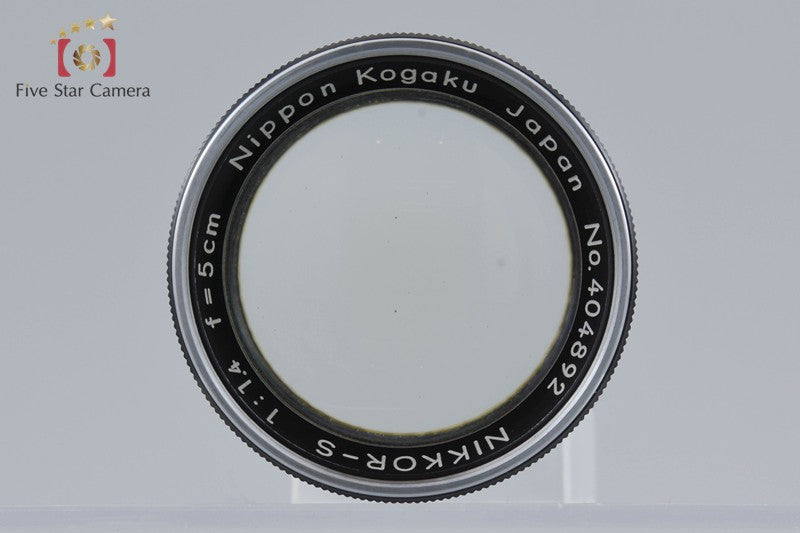 Nikon NIKKOR-S 50mm f/1.4 Black Nikon S Mount