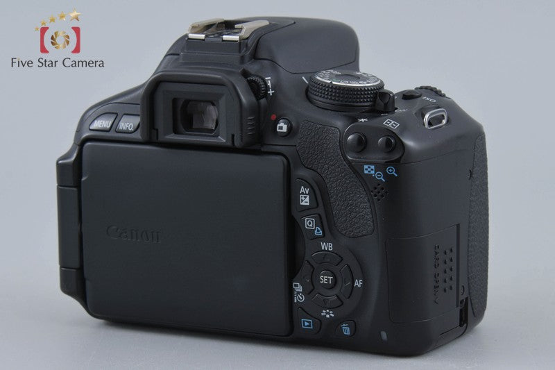 Canon EOS Kiss X5 / Rebel T3i / 600D 18.0 MP DSLR Camera Body