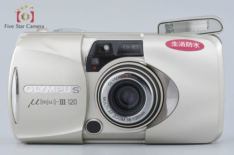 Olympus μ[mju:]-III 120 35mm Point & Shoot Film Camera