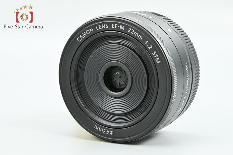 Canon EF-M 22mm f/2 STM Black