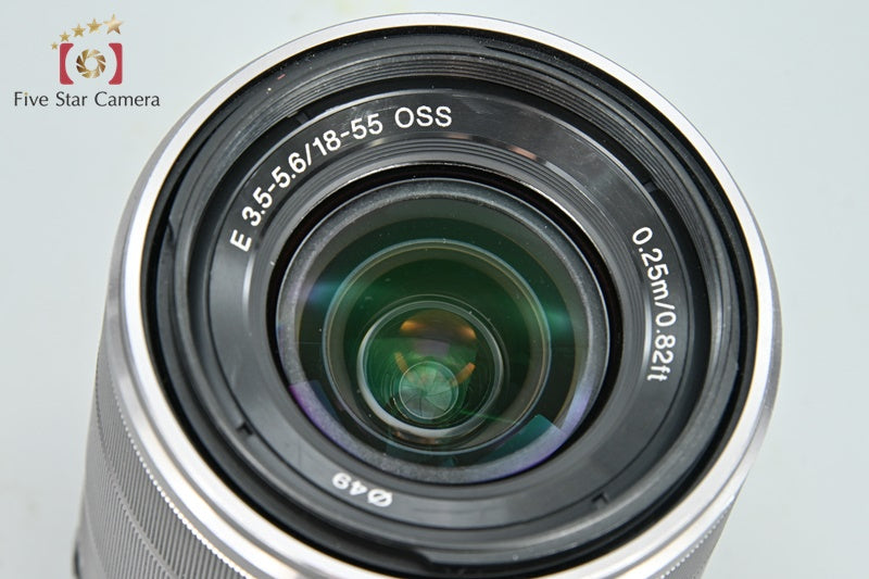 SONY E 18-55mm f/3.5-5.6 OSS SEL1855 Silver [Very Good]