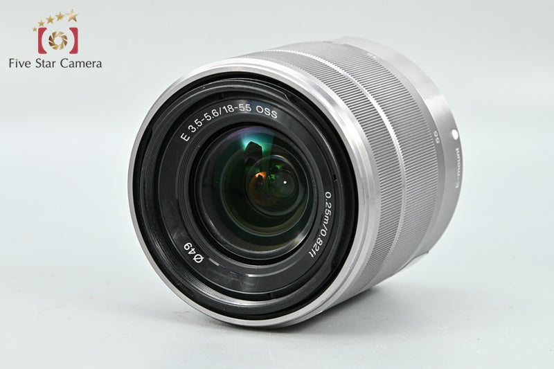 SONY E 18-55mm f/3.5-5.6 OSS SEL1855 Silver [Very Good]