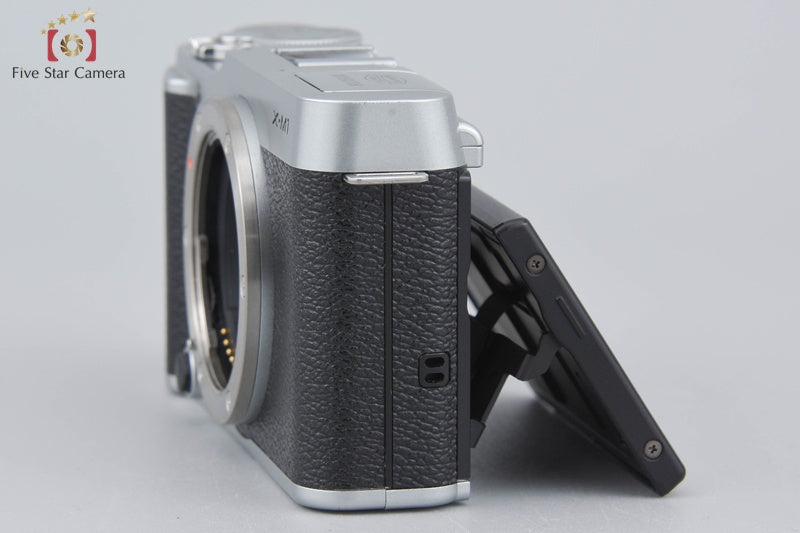 Fujifilm X-M1 Silver 16.3 MP Digital Mirrorless Camera Body