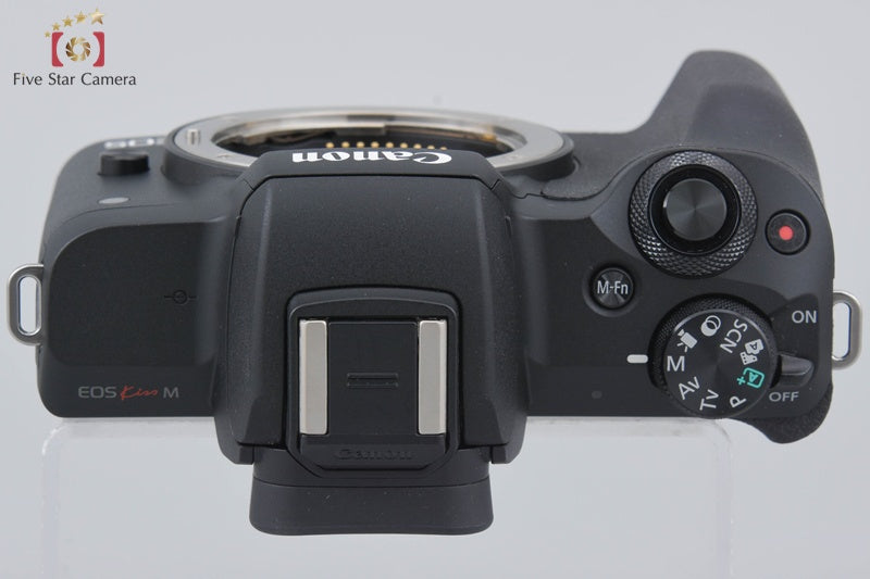 "Count 5,000" Canon EOS Kiss M / M50 Black 24.0MP Digital Mirrorless Camera Body