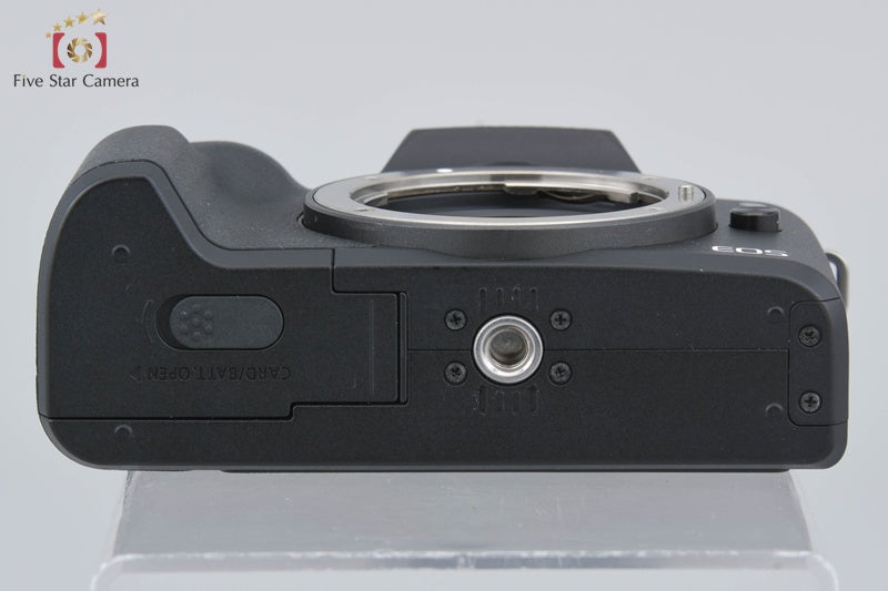 "Count 5,000" Canon EOS Kiss M / M50 Black 24.0MP Digital Mirrorless Camera Body