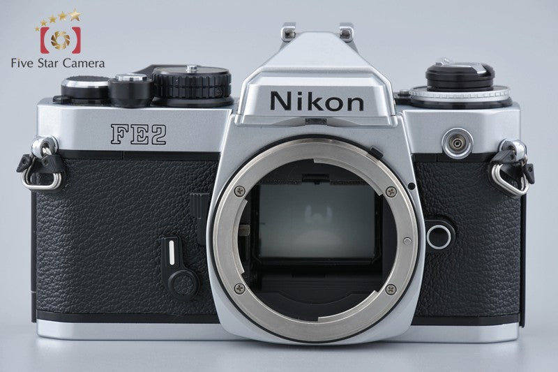 Nikon FE2 Silver 35mm SLR Film Camera Body