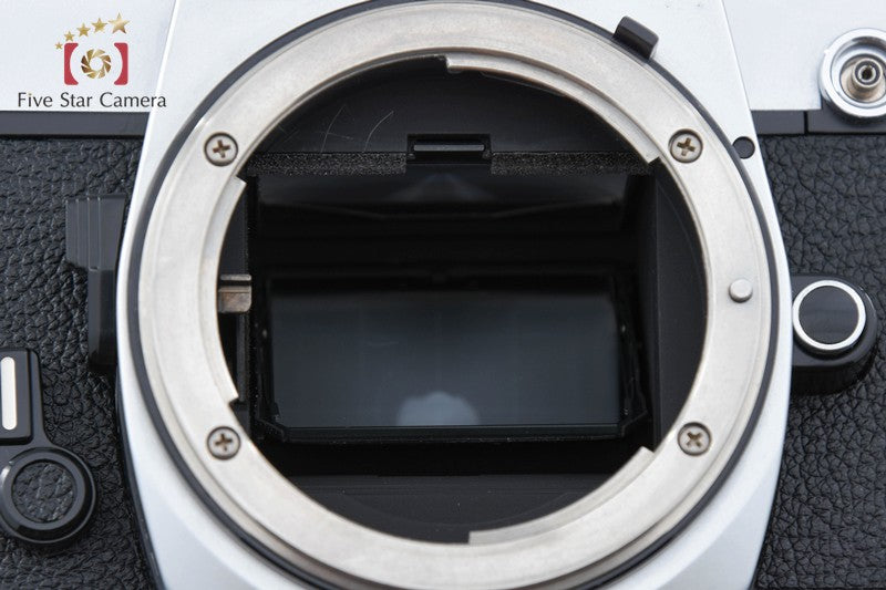 Nikon FE2 Silver 35mm SLR Film Camera Body