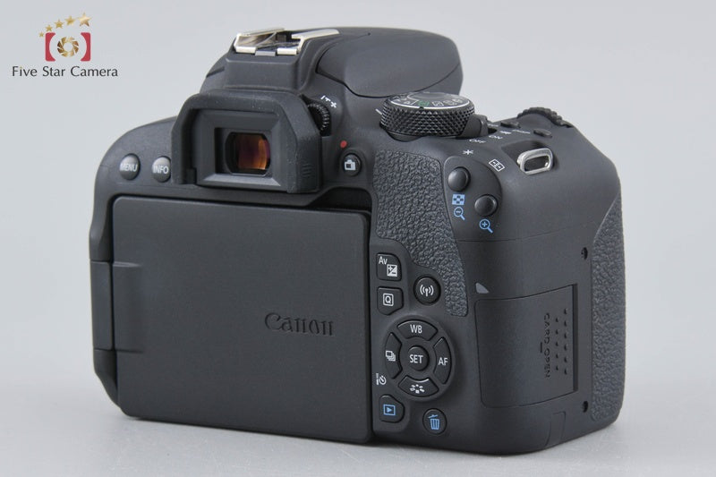 Canon EOS Kiss X9i / Rebel T7i / 800D 24.2 MP DSLR 18-55 55-250 Lenses