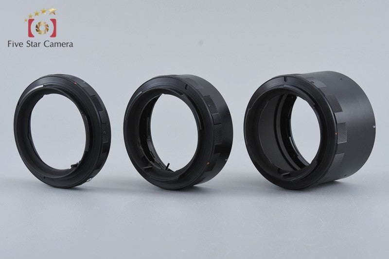 Pentax 6x7 No.1, No.2, No.3 Extension Tube Set