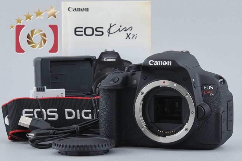 "Count 55" Canon EOS Kiss X7i / Rebal T5i / 700D 18.0 MP DSLR Camera Body