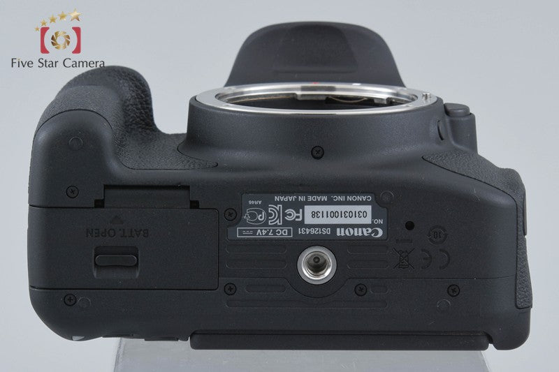 "Count 55" Canon EOS Kiss X7i / Rebal T5i / 700D 18.0 MP DSLR Camera Body