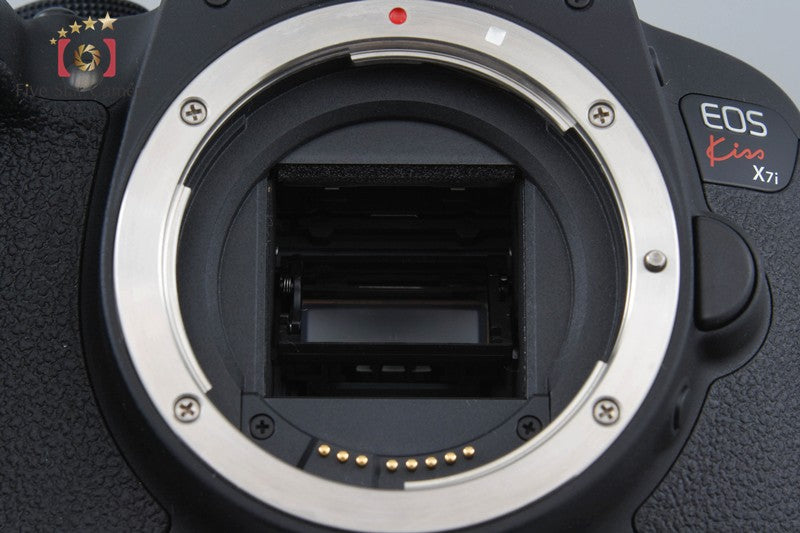 "Count 55" Canon EOS Kiss X7i / Rebal T5i / 700D 18.0 MP DSLR Camera Body
