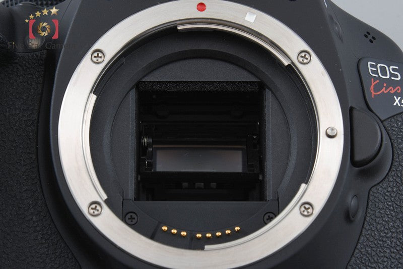 "Count 820" Canon EOS Kiss X5 / Rebel T3i / 600D 18.0 MP 18-55 55-250 Lenses