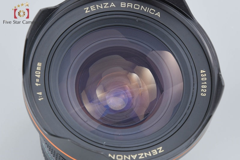 Zenza Bronica ZENZANON-S 40mm f/4 for SQ 2025.12 Overhauled!!